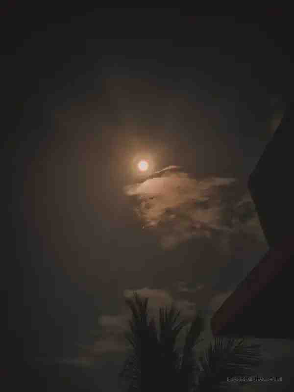 Moon Cloud Night Sky