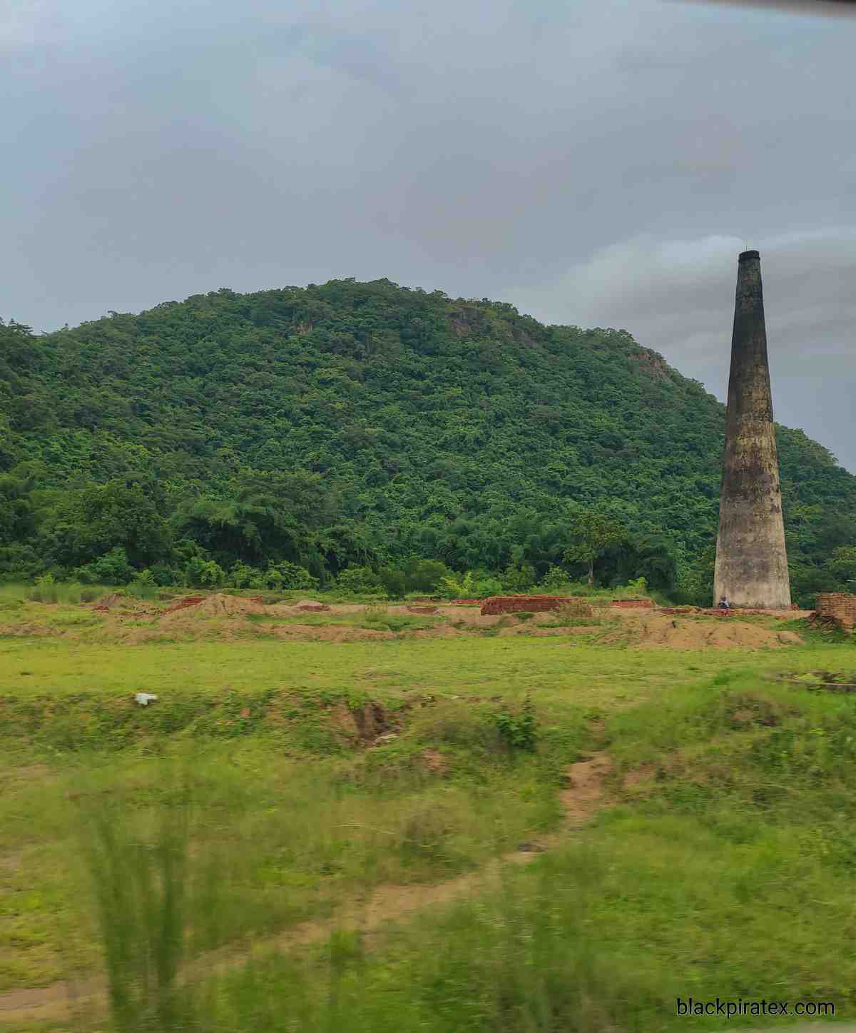 Hill and a Chimney