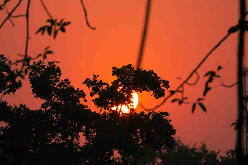 Sunset At Plashtala