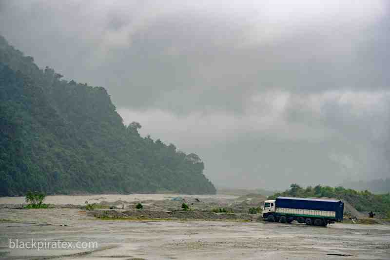 Truck in Bhutan