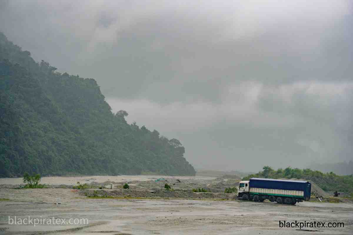 Truck in Bhutan